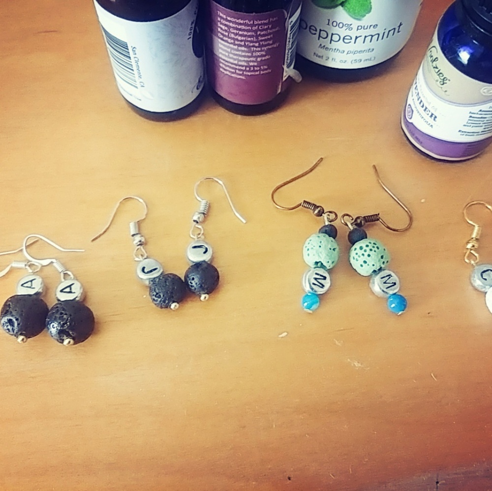 Aroma defuser earings